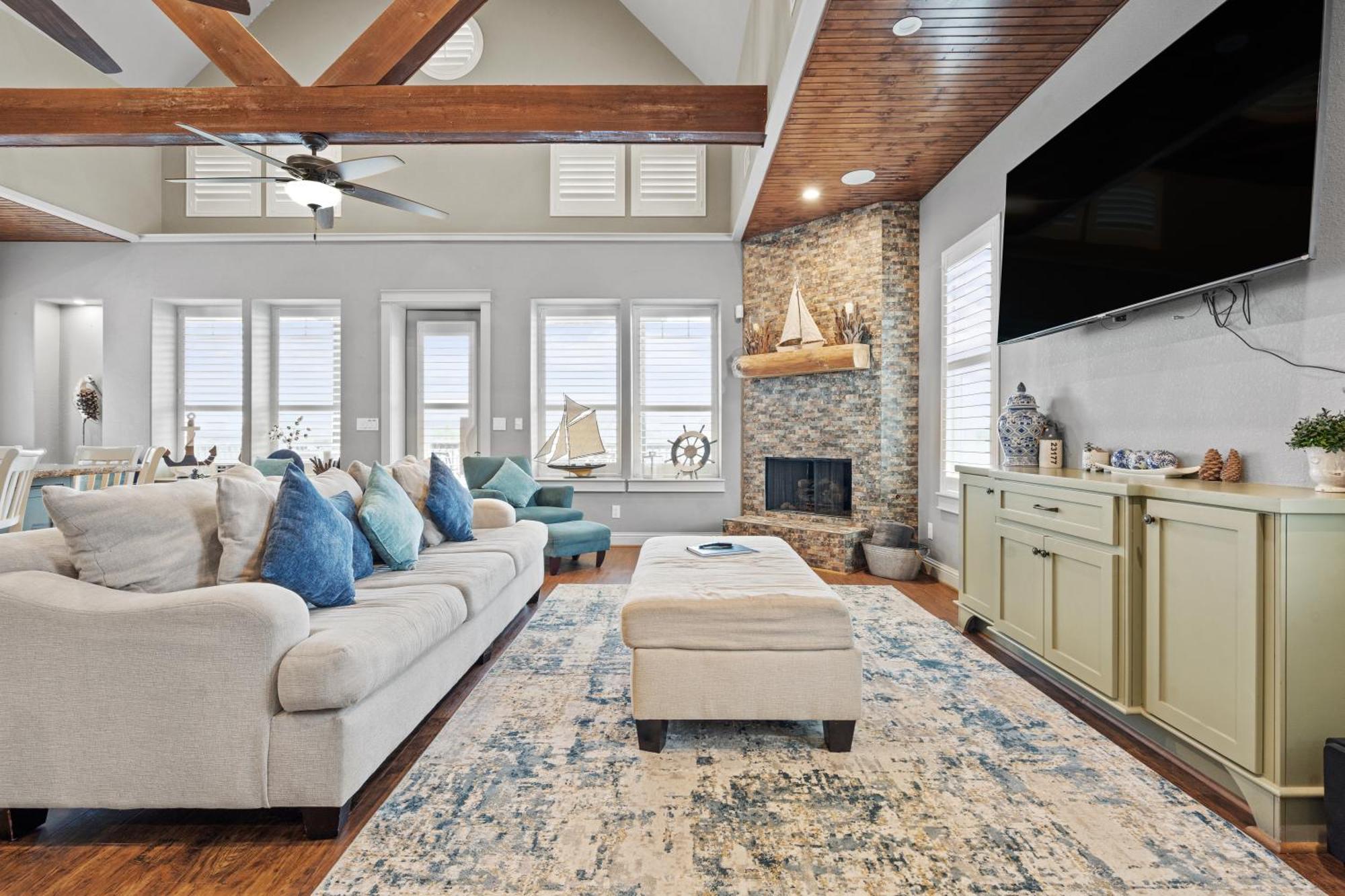 Luxury Waterfront Home Family And Pet Friendly Near Surfside Beach 11 Mins Freeport Εξωτερικό φωτογραφία